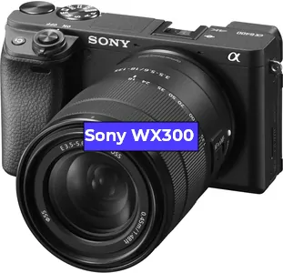 Ремонт фотоаппарата Sony WX300 в Перми